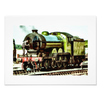 Einde van de dag op North Norfolk Railway (#3) Foto Afdruk