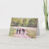 EINDE VAN DE DAG WENSKAART BEDANKKAART (Voorkant)