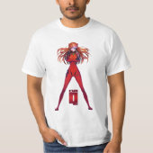 einde van de evangelion red t-shirt (Voorkant)