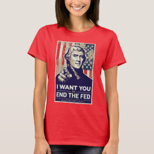 Einde van de Fed Jeffersonian T-Shirt