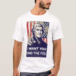Einde van de Fed Jeffersonian T-Shirt