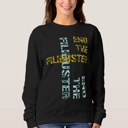 Einde van de Filibuster Trui (Voorkant)