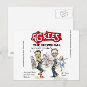 Einde van de fiscale klif grappige cadeaukaarten e briefkaart (Voorkant / Achterkant)
