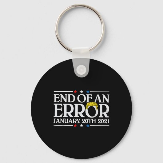 Einde van de fout 20 januari 2021 sleutelhanger (Voorkant)