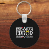 Einde van de fout 20 januari 2021 sleutelhanger (Voorkant)