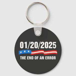 Einde van de fout 20 januari 2025 Trump Inaugurati Sleutelhanger