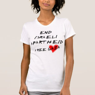 Einde van de Israëlische apartheid T-shirt