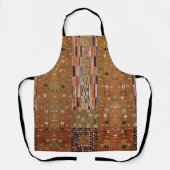 Einde van de muur, Stocletfries door Gustav Klimt Schort (Voorkant)