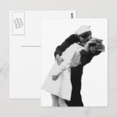 Einde van de Oorlog Kiss Briefkaart (Voorkant / Achterkant)