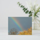 Einde van de regenboog briefkaart (Staand voorkant)