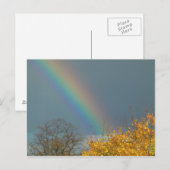 Einde van de regenboog briefkaart (Voorkant / Achterkant)