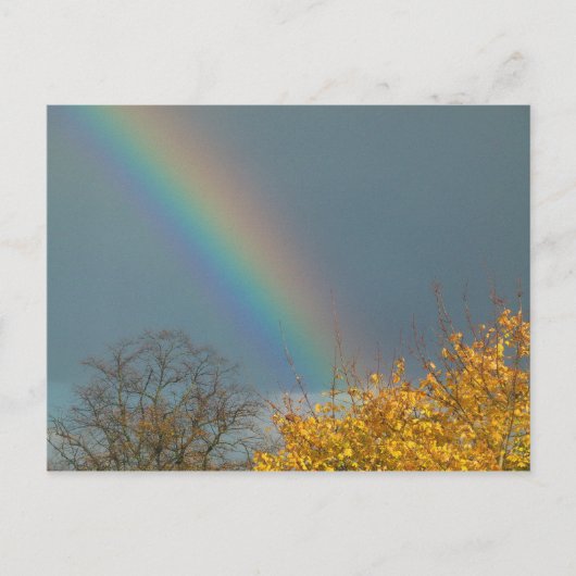 Einde van de regenboog briefkaart (Voorkant)