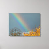 Einde van de regenboog canvas afdruk (Voorkant)
