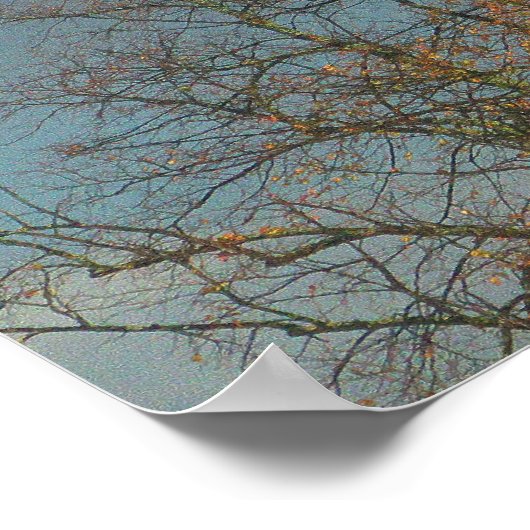 Einde van de regenboog poster (Hoek)