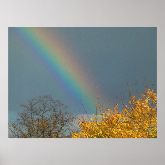 Einde van de regenboog poster (Voorkant)