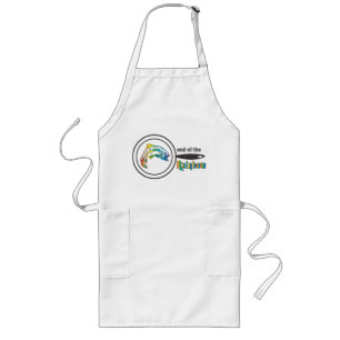 Einde van de regenboogforel lang schort