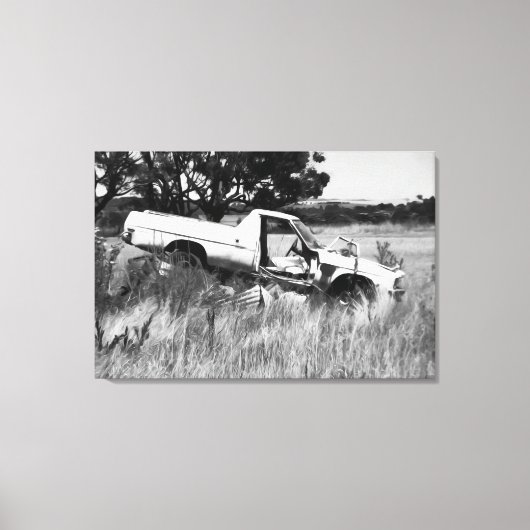 Einde van de reis canvas afdruk (Voorkant)