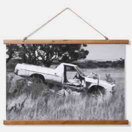 Einde van de reis hangend wandkleed