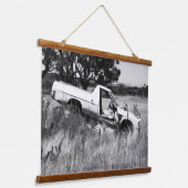 Einde van de reis hangend wandkleed (Gebogen)