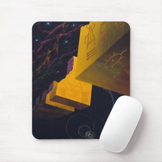 Einde van de reis muismat (Met muis)