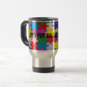 Einde van de roestvrij rondsmog voor autisme reisbeker (Voorkant links)