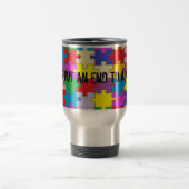 Einde van de roestvrij rondsmog voor autisme reisbeker (Center)