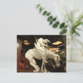 Einde van de sculptuur briefkaart (Staand voorkant)