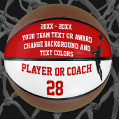 Einde van de Seizoenprijs Basketball Award - Ideeë Mini Basketbal