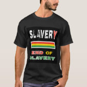 Einde van de slavernij t-shirt (Voorkant)