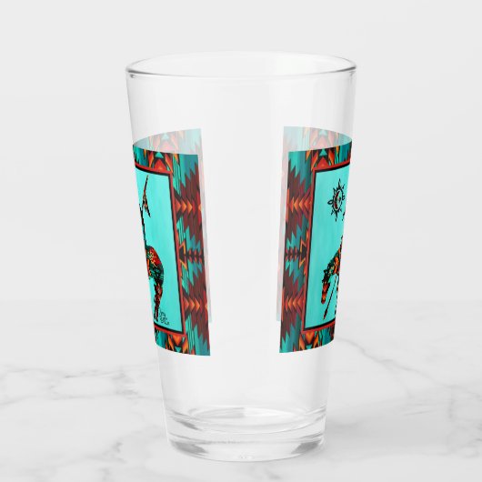 Einde van de sleeplap-glazen beker (Rechts)