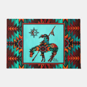 Einde van de spoordeuren deurmat (Voorkant)