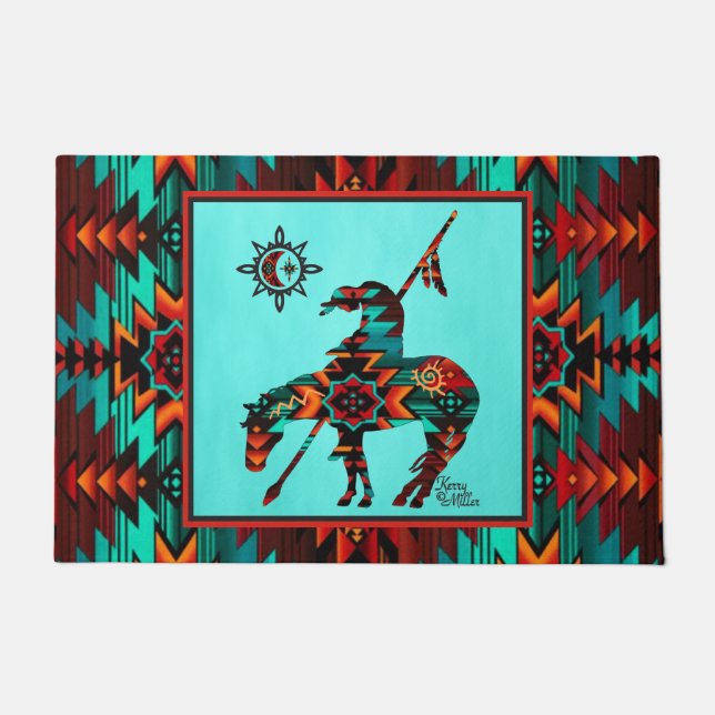 Einde van de spoordeuren deurmat (Voorkant)