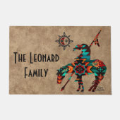 Einde van de spoordeuren deurmat (Voorkant)