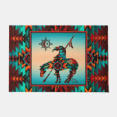 Einde van de spoordeuren deurmat (Voorkant)