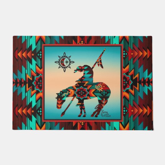 Einde van de spoordeuren deurmat (Voorkant)