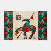 Einde van de spoordeuren deurmat (Voorkant)