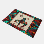 Einde van de spoordeuren deurmat (Schuin)