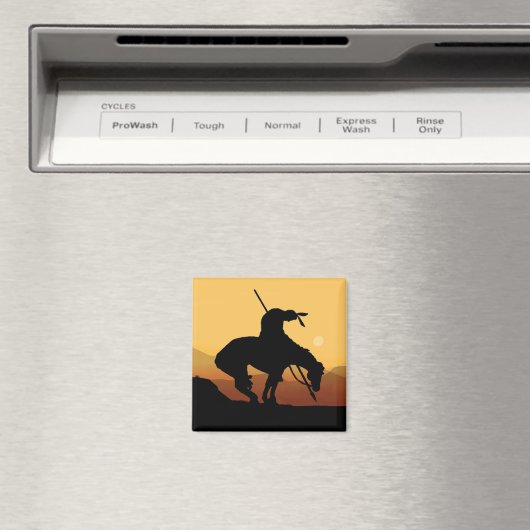 Einde van de spoorstaafkop Magnet (Insitu (Vaatwasser))