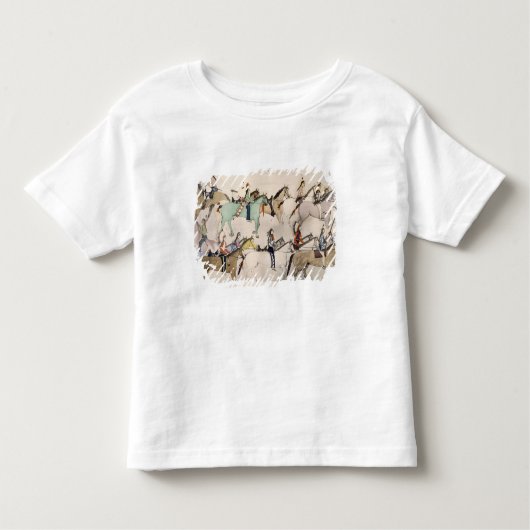 Einde van de strijd (inkt op papier) kinder shirts (Voorkant)