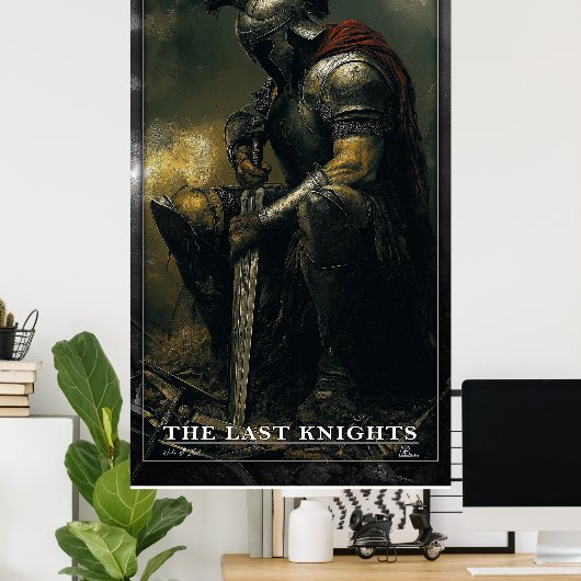 Einde van de strijd poster (Thuiskantoor)