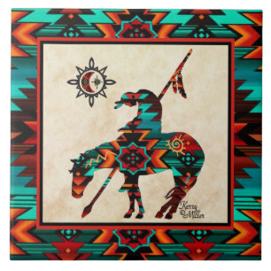 Einde van de TEGEL van de CERAMIC Tegeltje