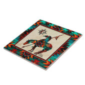 Einde van de TEGEL van de CERAMIC Tegeltje (Zijkant)