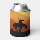 Einde van de Trail Silhouette Blikjeskoeler (Blikje Voorkant)