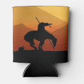 Einde van de Trail Silhouette Blikjeskoeler (Voorkant)