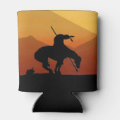 Einde van de Trail Silhouette Blikjeskoeler (Achterkant)