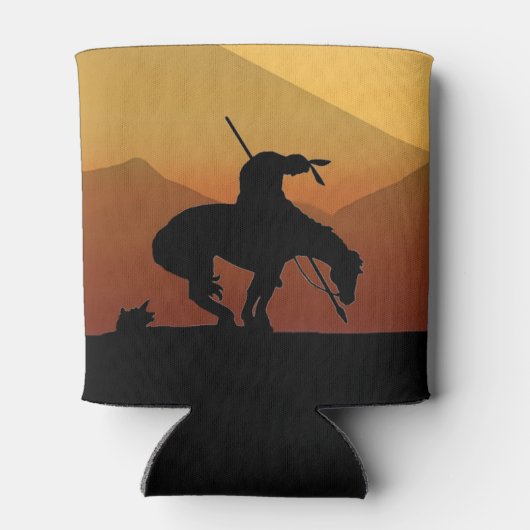 Einde van de Trail Silhouette Blikjeskoeler (Achterkant)