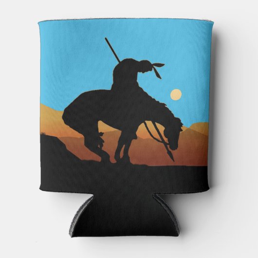 Einde van de Trail Silhouette Blikjeskoeler (Voorkant)