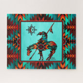 Einde van de trein Jigzaag Puzzle Legpuzzel (Horizontaal)