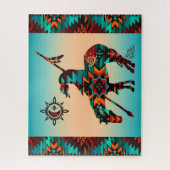 Einde van de trein Jigzaag Puzzle Legpuzzel (Verticaal)