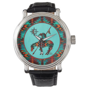 Einde van de trein Kokopelli Watch Horloge